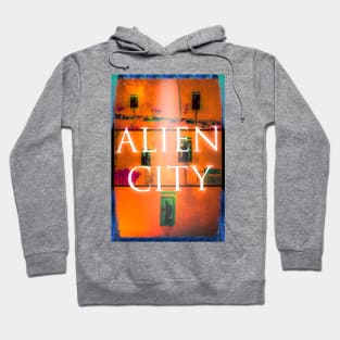 Alien City Modern Design Hoodie